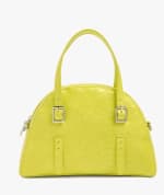Bolso Tote redondeado con textura por 9.99€.