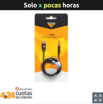 Cable USB C a salida Jack 3.5mm 1.2m SPEKTRA Oferta $990 Disponible en PcFactory, cl.