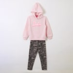 Conjunto Niña Logo Barbie Rosado Barbie por $14.990