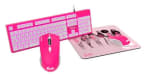 KROM Kit teclado, ratón y alfombrilla edición Barbie KANDY por 9.99€