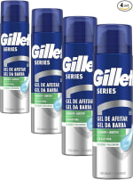 Gillette Series Gel Afeitar Aloe Vera Pack 4x200ml por 7,80€