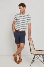 Pedro del Hierro polo rayas manga corta por 12,79€