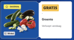 Gratis groente met de Lidl plus app