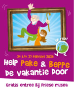 Gratis entree voor kinderen bij veel musea in Friesland 24 februari t/m 27 februari