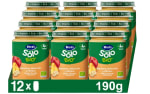Pack 12 x 190g de Tarrito Hero Solo Bio manzana melocotón y plátano por 13.28€