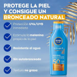 NIVEA SUN Protege Broncea Leche Solar FP50 200 ml por 9,69€