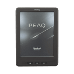 eBook PEAQ Paperlight, 6", 4GB, 1024x758 pixels, 16 Niveles de Gris por 75.65€