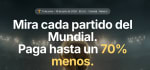 Mundial 2026: mira todos los partidos desde 4,49 €/mes con GamsGo