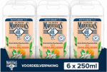 Le Petit Marseillais douchegel voordeelverpakking (6 x 250 ml) voor €7,59 bij Bol