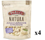 4 unidades de BORGES NATURA Anacardos crudos bolsa 120 g por 8.04€