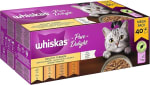 40x 85g Whiskas 1+ Ragout gevogelte kattenvoer in gelei voor €11,19 bij Amazon