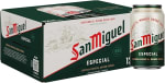 36 latas San Miguel Especial Lager 33cl, Cerveza Premium Española por 15.18€