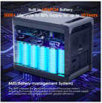 Estación de energía portátil SOLARPLAY Q2501 Q2402M por 406.40€