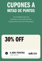 Cupones a Mitad de Puntos | Adidas
