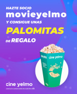 Hazte cliente movieyelmo y llévate unas palomitas Gratis para ver tu peli favorita