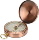 Brújula Reloj de Bolsillo Vintage por $87 | Oferta Amazon