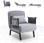 FLEXISPOT 3-in-1 Sofa Bed Chair – Adjustable Recliner & Guest Bed from £89.99