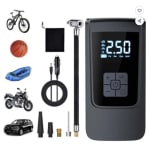 Compresseur d'air,Mini Pompe de pneu portable à 24,99€