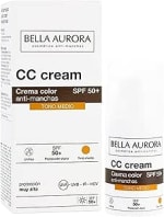 Bella Aurora CC Crema Antimanchas SPF 50 por 12,80€
