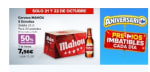 50% que Vuelve en Cervezas en Carrefour