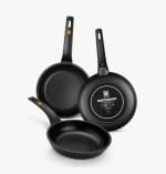 Bra Sartenes Efficient 3 Piezas 18 cm 22 cm 26 cm Aluminio Fundido Antiadherente