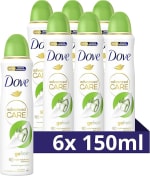 6-pack Dove Go Fresh Cucumber Green Tea Anti-Transpirant Deodorant 150 ML voor €12,58