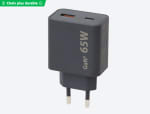 Chargeur secteur 2 ports Sitecom GaN3 à 7,77€