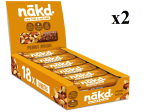 2 x Nākd. Peanut Delight | Barritas Raw de Fruta y Frutos Secos | 18x35g por 14.81€