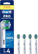 Oral-B Precision Clean Electric Toothbrush Heads 4 Pack £7.99 Amazon Deal