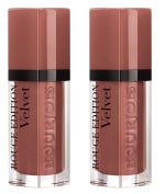 2 Unidades de Barra de labios líquida efecto mate Bourjois Rouge Velvet a 10.2€
