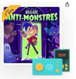 Coffret Lunii Brigade Anti-Monstres - Livre Audio interactif à 6,61€