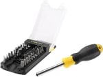 STANLEY Multibit Schroevendraaier 35-delig voor €6,87 bij Amazon