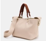 Bolso bandolera con asa trenzada - Jo & Mr. Joe - 120 Crudo por 19.98€