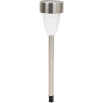 Action estaca jardín solar plateada por 0,75€