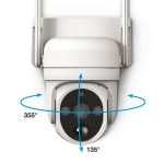 Caméra IP extérieur solaire et motorisée à 39,90€