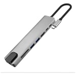 Hub Thunderbolt3 Usb-c Hdmi4k Dock 8 Generico 6003493 por $9.990 en Líder