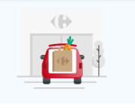 5€ descuento en tus compras por recoger pedido en Drive en supermercado Carrefour