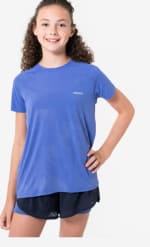Camiseta running sin costuras niñas - KIPRUN Run 900 Light violeta por 2.99€