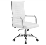 Yaheetech Silla de Oficina Ergonómica Cuero PU por 80,99€