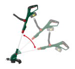 Parkside Accu-grastrimmer 20 V zonder accu en lader voor 14,99 euro