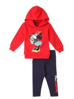 Conjunto Niña Minnie Mouse Polerón - Calza $9.290 disponible en Dimarsa, Chile
