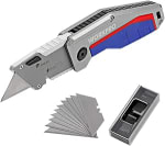 WORKPRO Folding Utility Knife with 10 Blades £6.49 Amazon Deal