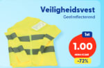 Veiligheidsvest geel reflecterend voor €1 bij Die Grenze