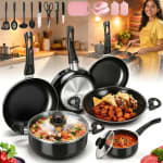 Batería de cocina NOVRY 21 piezas por $897 | Oferta Mercado Libre