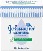 Johnson's Baby bastoncillos para bebés, niños y adultos 200 unidades por solo 1.48€