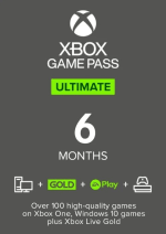 Get 6 Month Xbox Game Pass for £64.99