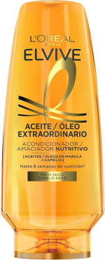Pack 3 L'Oréal Paris Elvive Acondicionador Nutritivo Aceite Extraordinario para Pelo