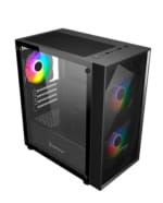 Torre PC UNYKAch Mir B200 Cristal Templado USB 3.2 Negra por 28.89€