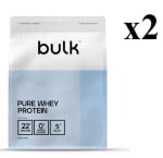 2 x Bulk Pure Whey Proteína Concentrada Sabor Bayas & Cream 1kg por 35.98€