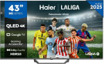 Haier QLED 4K UHD H43S81FUX 43", Smart TV, Google TV por 239€